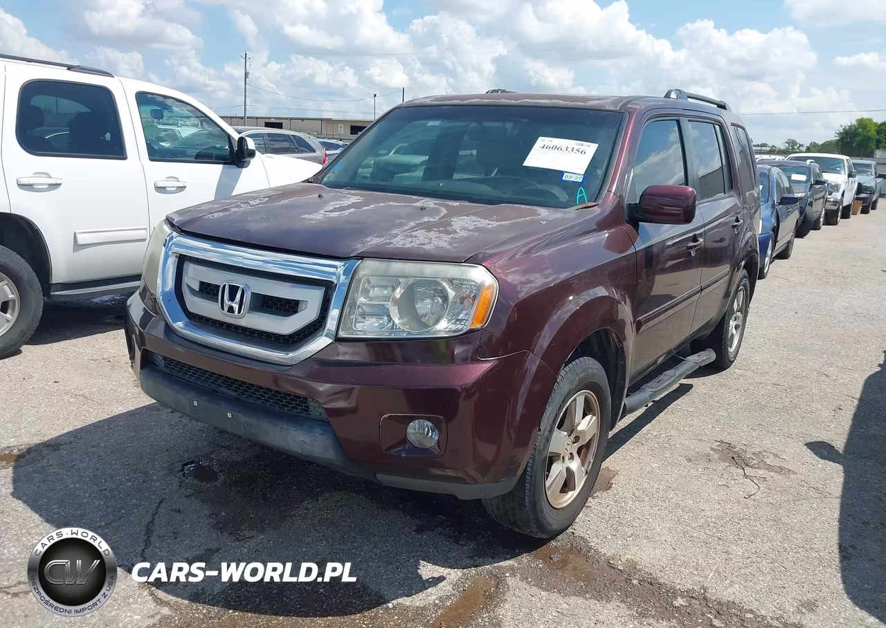 2010 Honda Pilot Ex-L VIN:5FNYF3H55AB018970 - 2