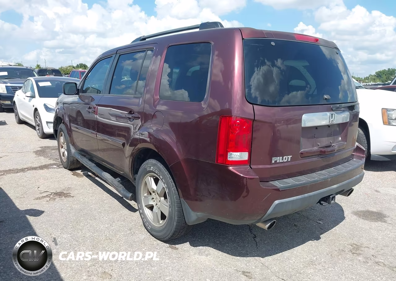 2010 Honda Pilot Ex-L VIN:5FNYF3H55AB018970 - 3