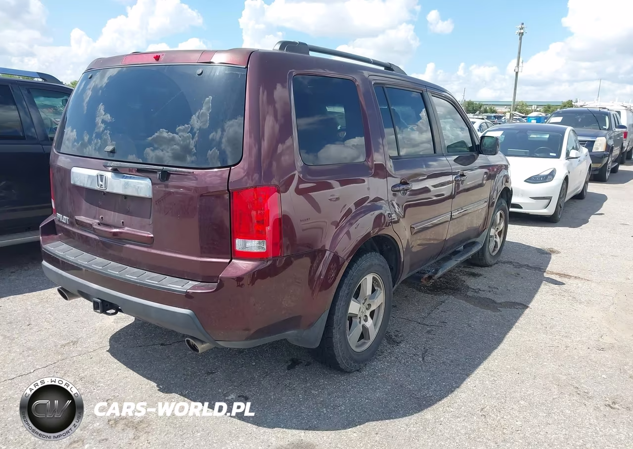2010 Honda Pilot Ex-L VIN:5FNYF3H55AB018970 - 4