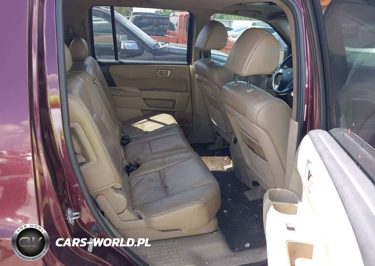 2010 Honda Pilot Ex-L VIN:5FNYF3H55AB018970 - 8
