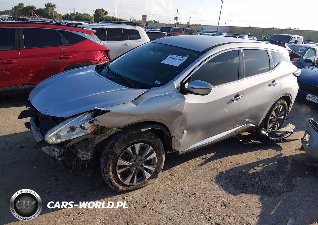 2017 Nissan Murano S VIN:5N1AZ2MH7HN132625 - 2