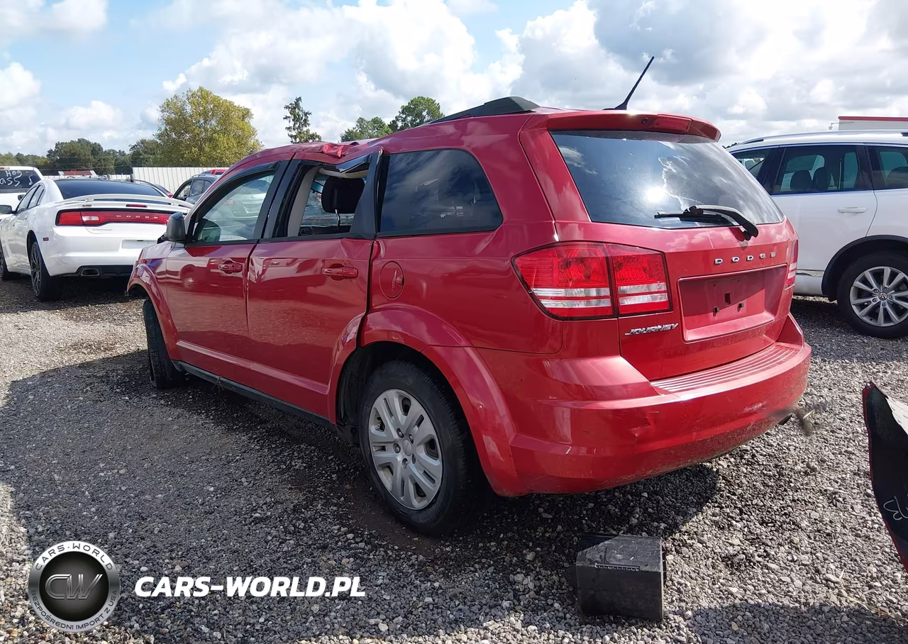 2017 Dodge Journey Se VIN:3C4PDCAB7HT606365 - 3