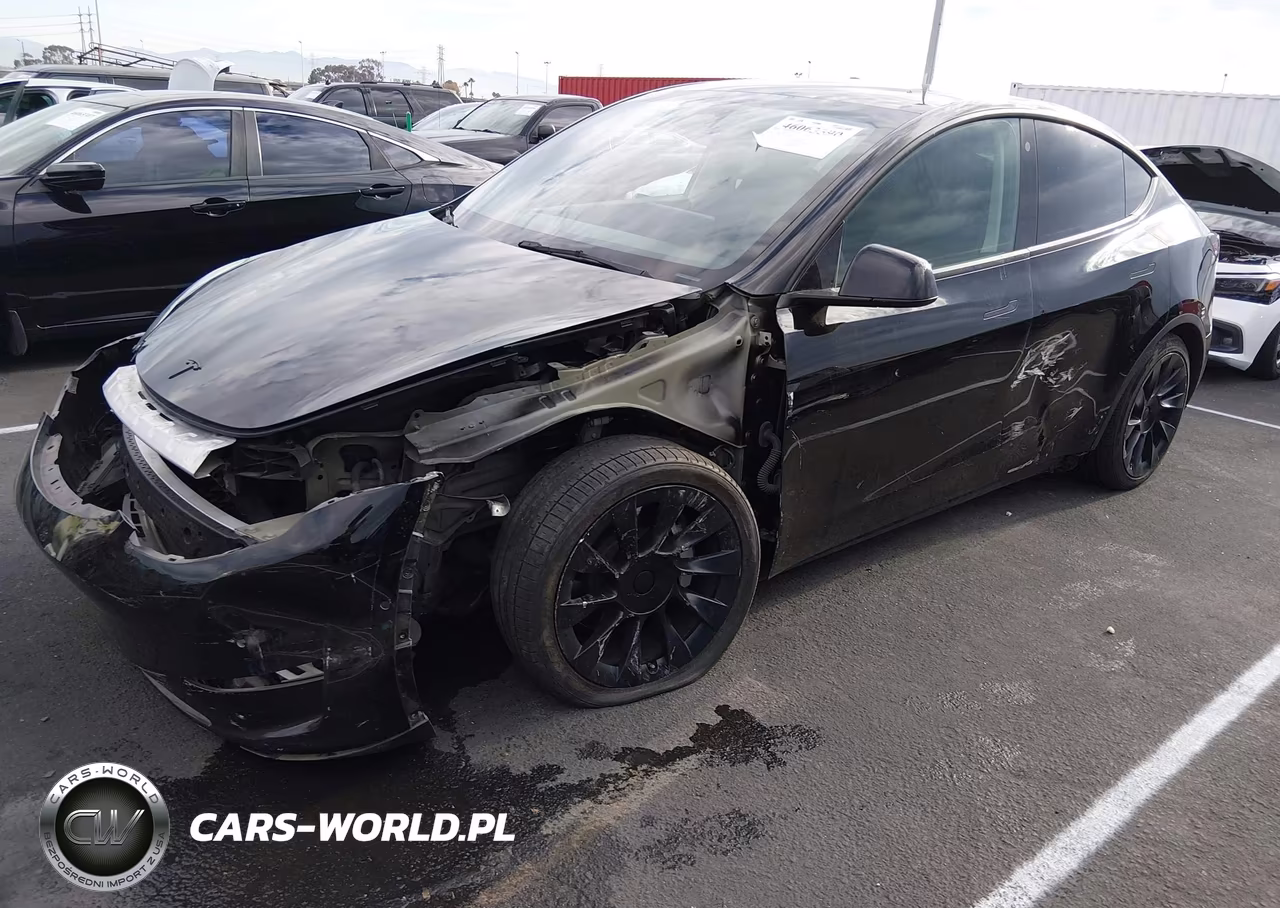 2022 Tesla Model Y Long Range Dual Motor All-Wheel Drive VIN:7SAYGDEE1NF458717 - 2