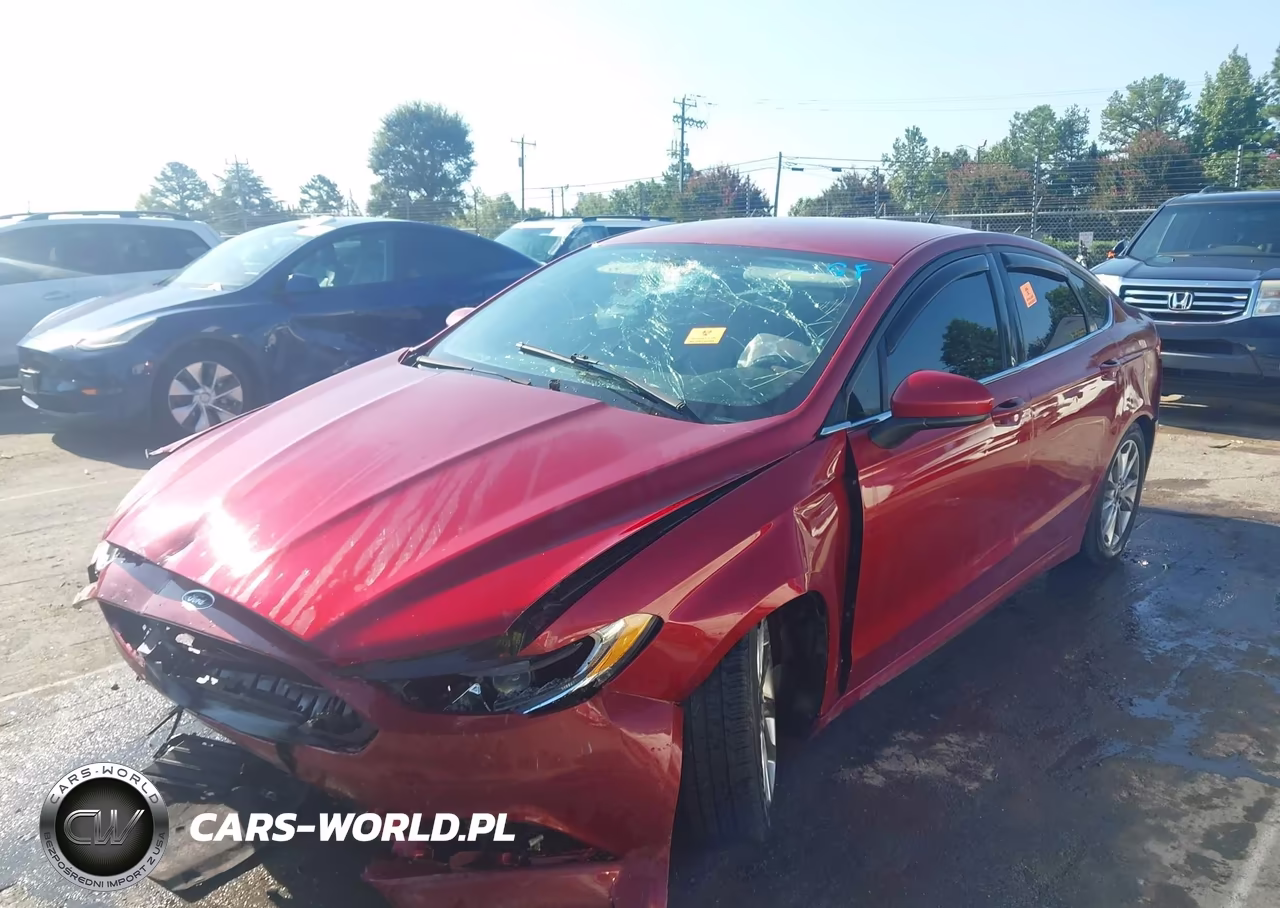 2017 Ford Fusion Se VIN:3FA6P0HD4HR332599 - 2