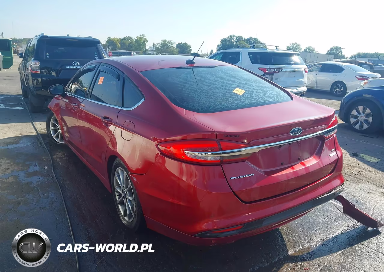 2017 Ford Fusion Se VIN:3FA6P0HD4HR332599 - 3