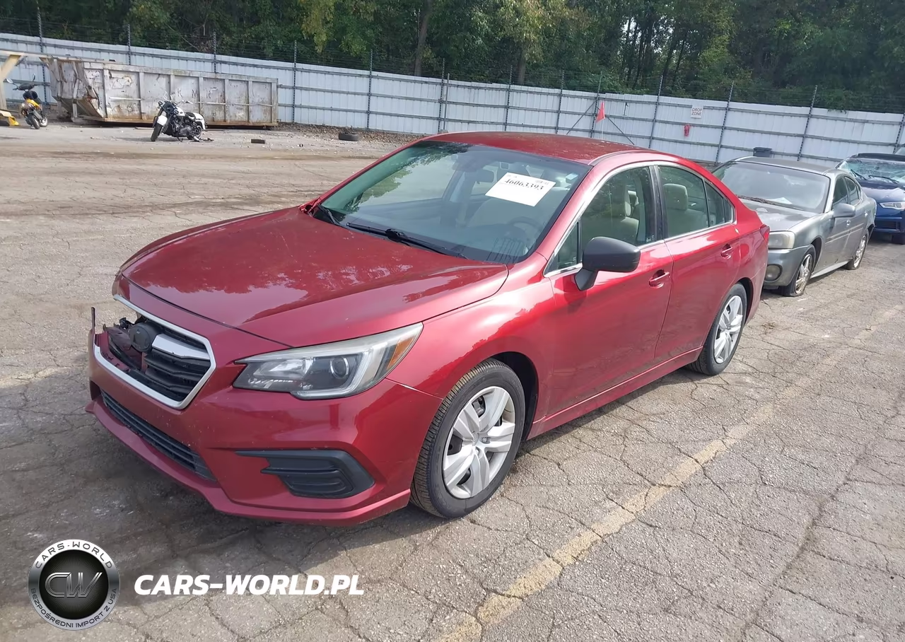 2019 Subaru Legacy 2.5I VIN:4S3BNAB67K3038294 - 2
