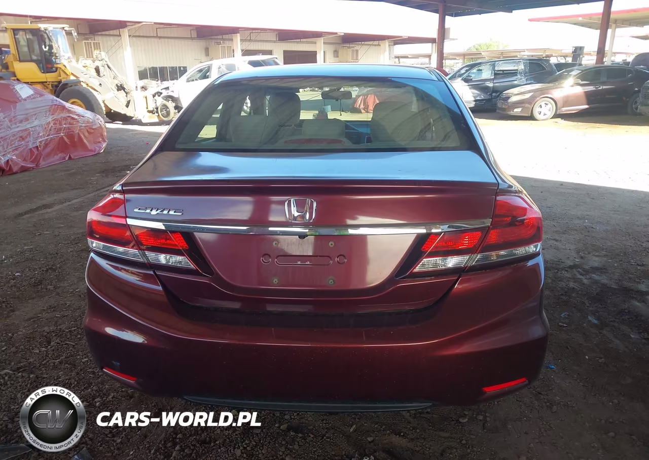 2013 Honda Civic Lx VIN:2HGFB2F52DH503891 - 16