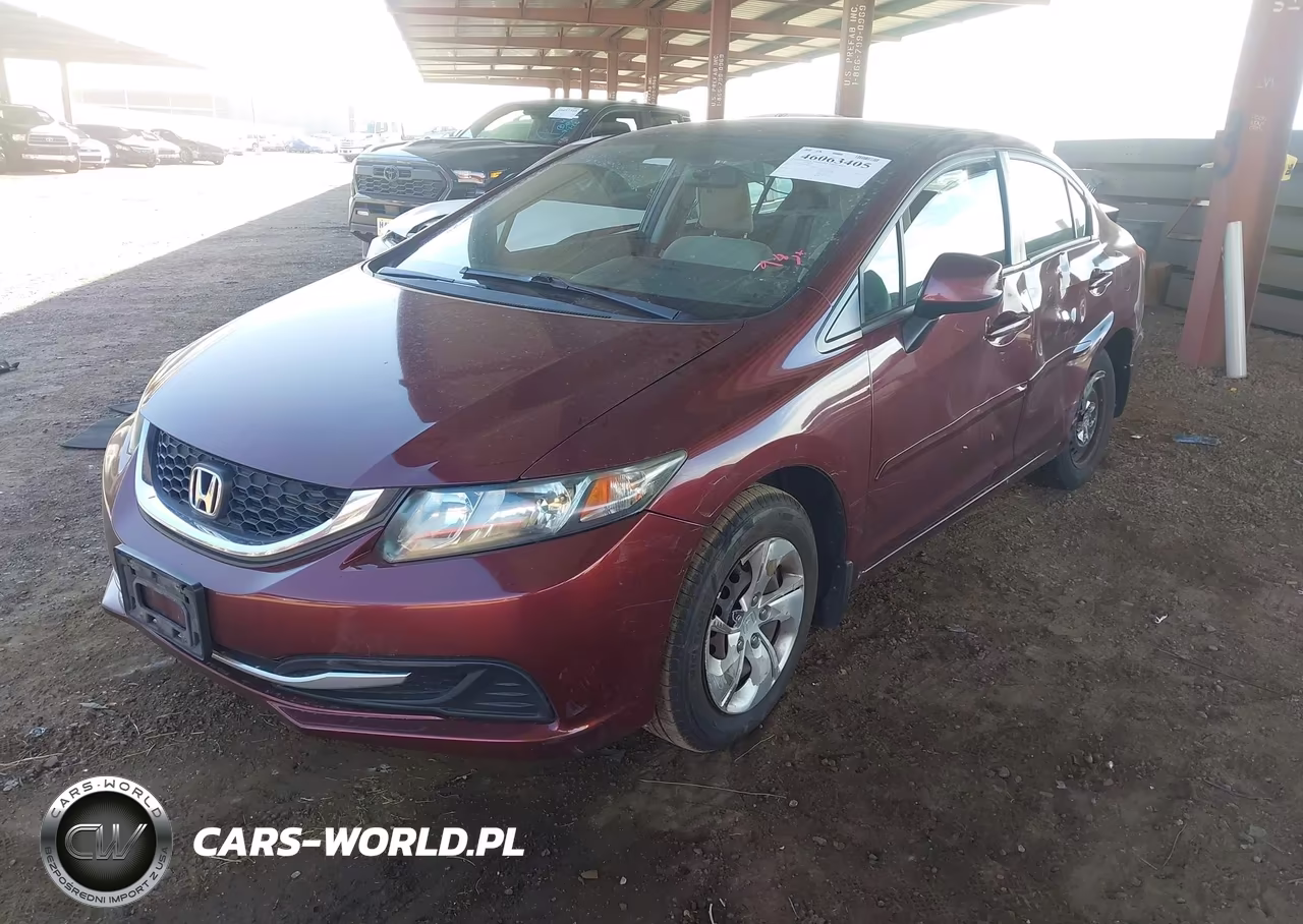 2013 Honda Civic Lx VIN:2HGFB2F52DH503891 - 2