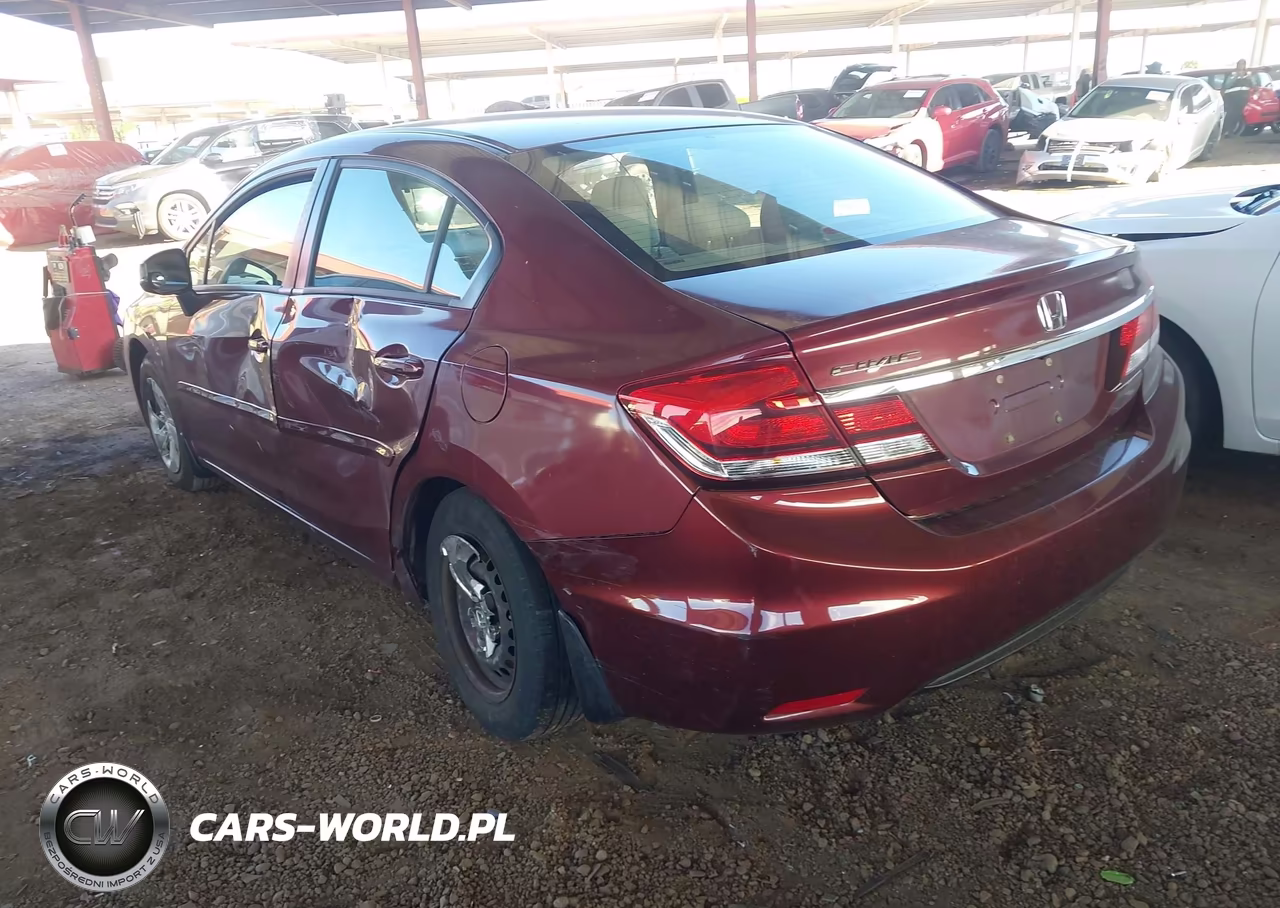 2013 Honda Civic Lx VIN:2HGFB2F52DH503891 - 3