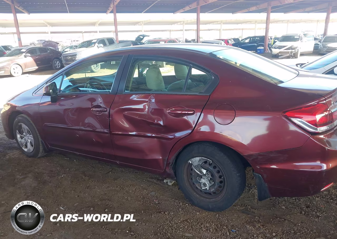 2013 Honda Civic Lx VIN:2HGFB2F52DH503891 - 6