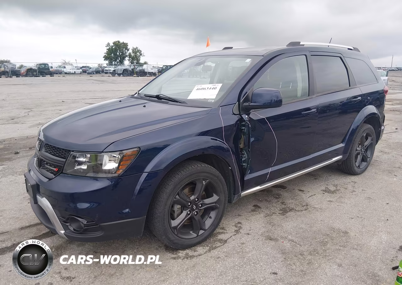 2018 Dodge Journey Crossroad Awd VIN:3C4PDDGG4JT449750 - 2
