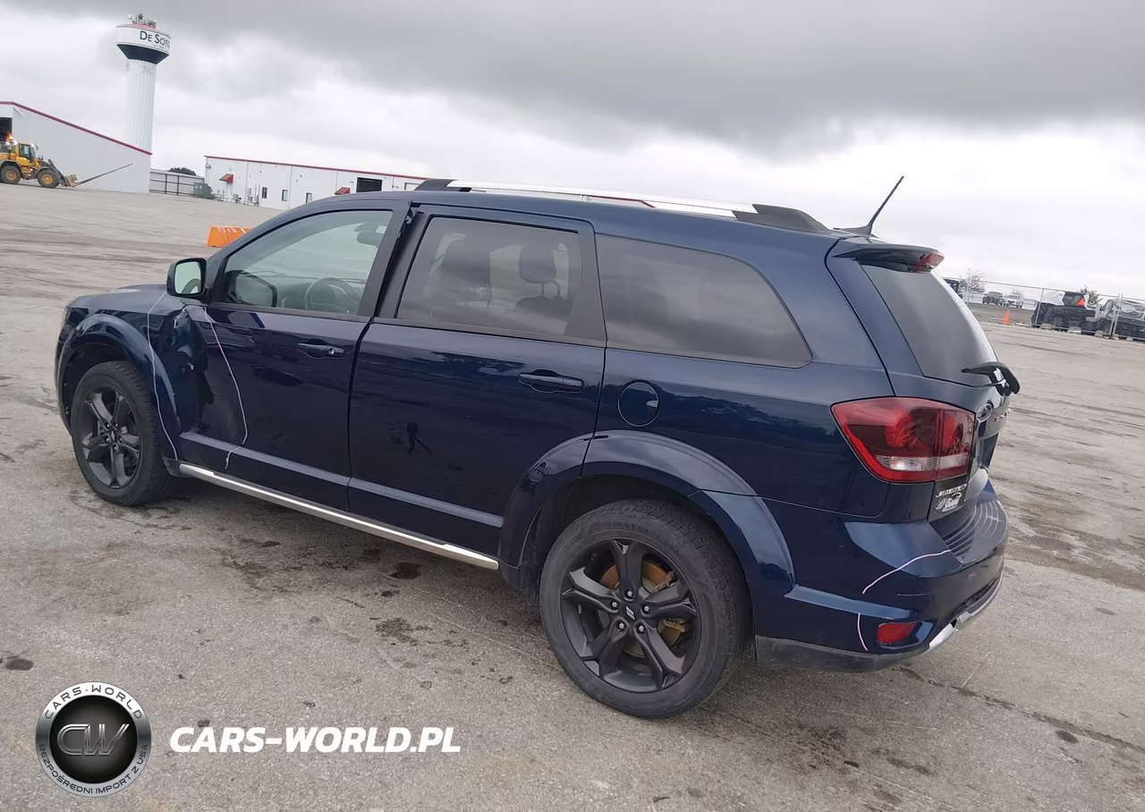 2018 Dodge Journey Crossroad Awd VIN:3C4PDDGG4JT449750 - 3