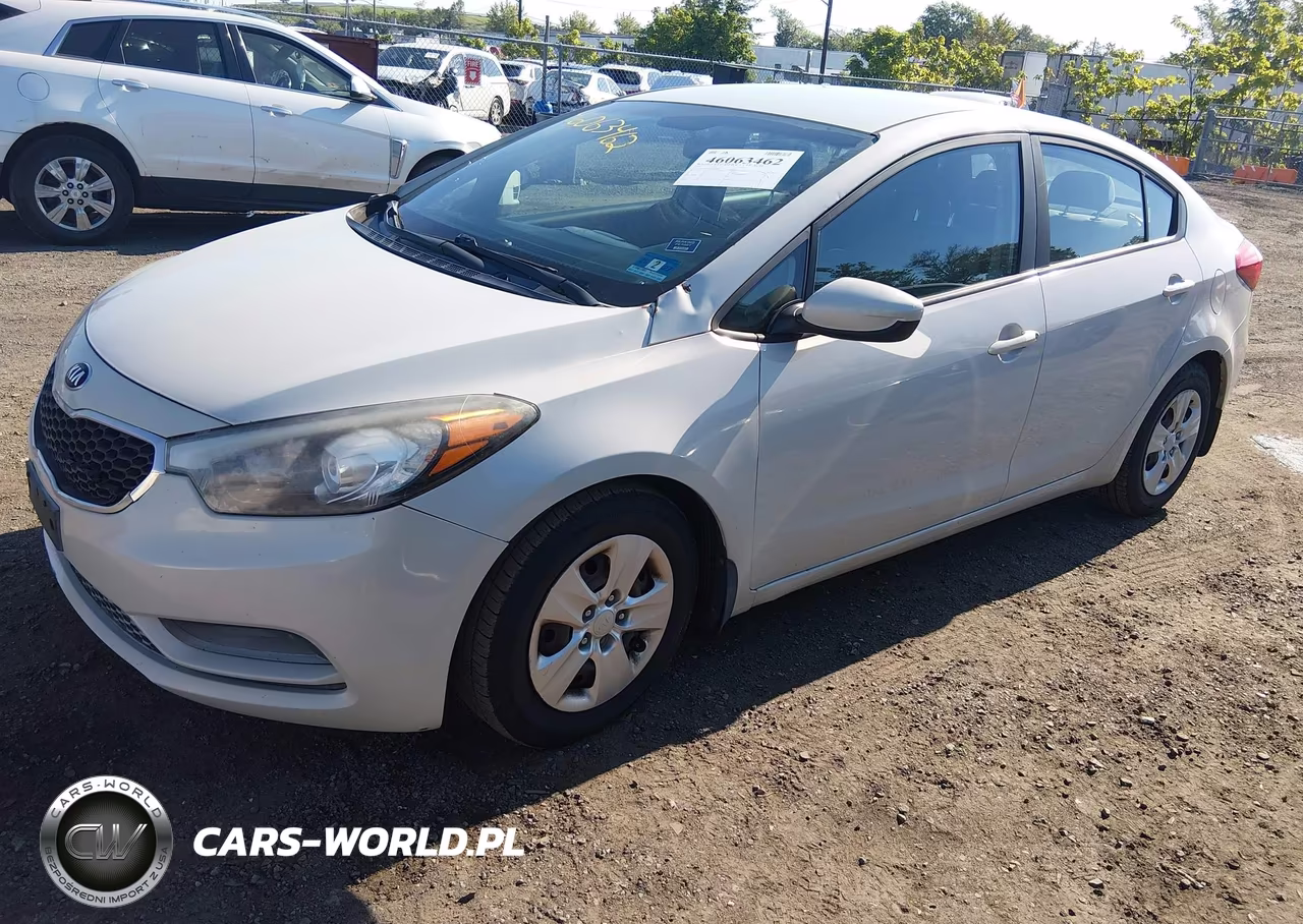 2015 Kia Forte Lx VIN:KNAFK4A66F5392666 - 2