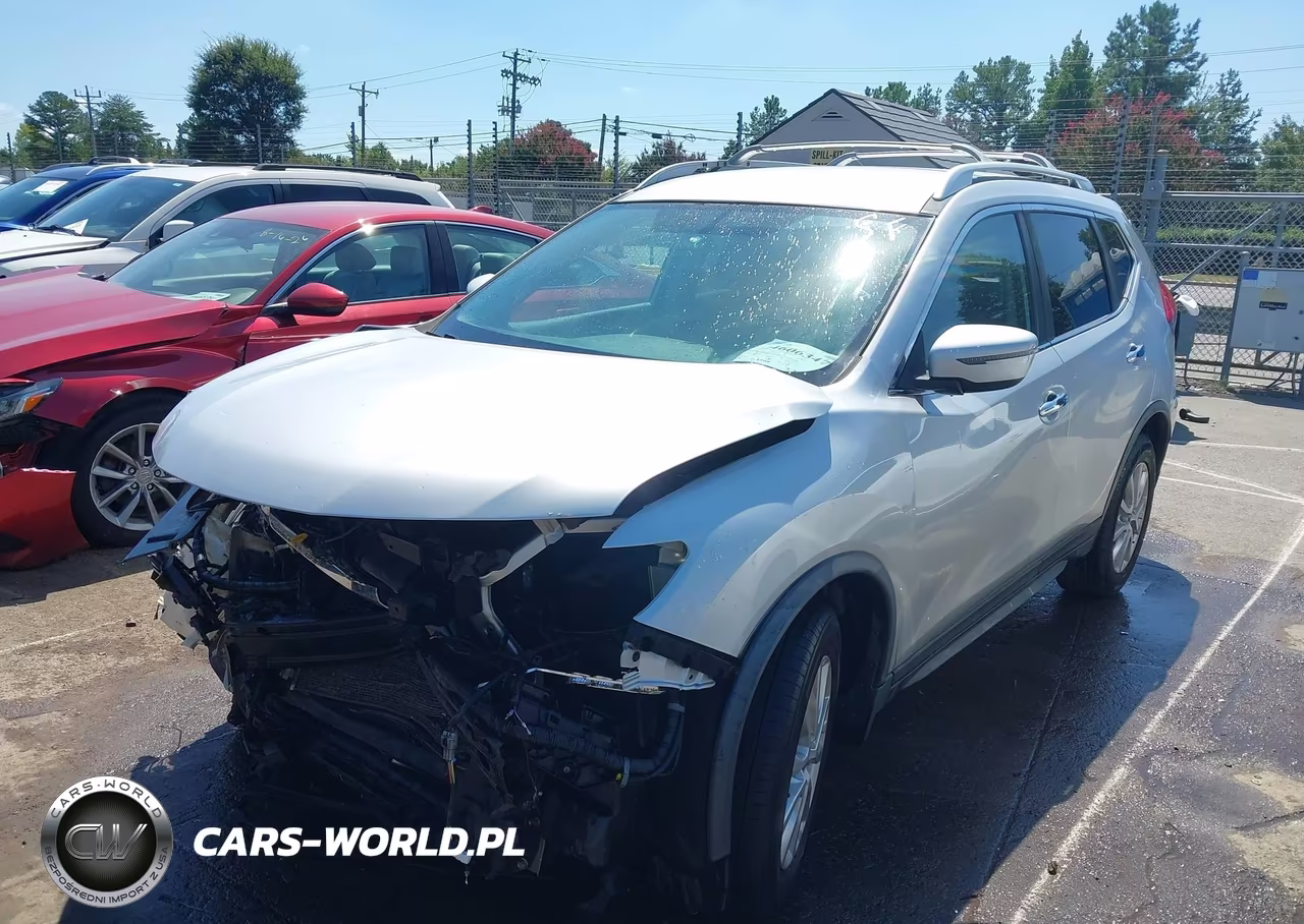 2017 Nissan Rogue Sv VIN:KNMAT2MTXHP515358 - 2