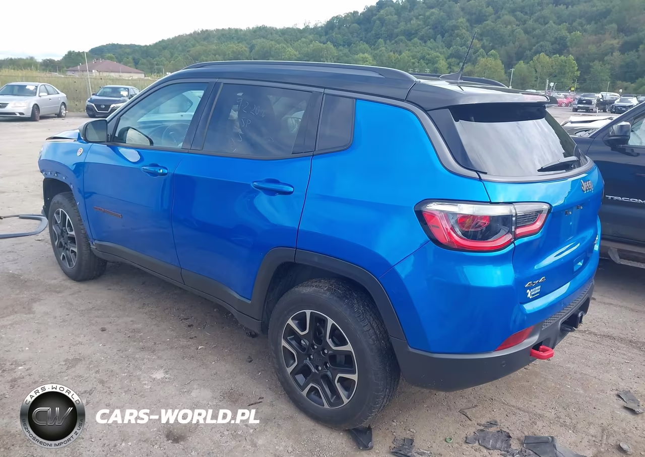 2021 Jeep Compass Trailhawk 4X4 VIN:3C4NJDDB7MT530609 - 3
