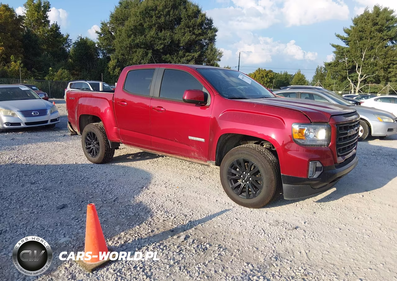 2021 GMC Canyon 4Wd Short Box Elevation
