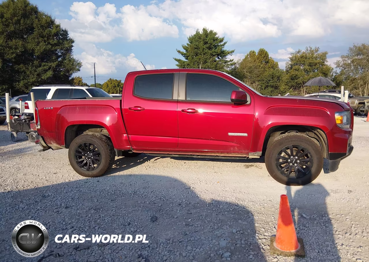 2021 GMC Canyon 4Wd Short Box Elevation VIN:1GTG6CENXM1110752 - 13