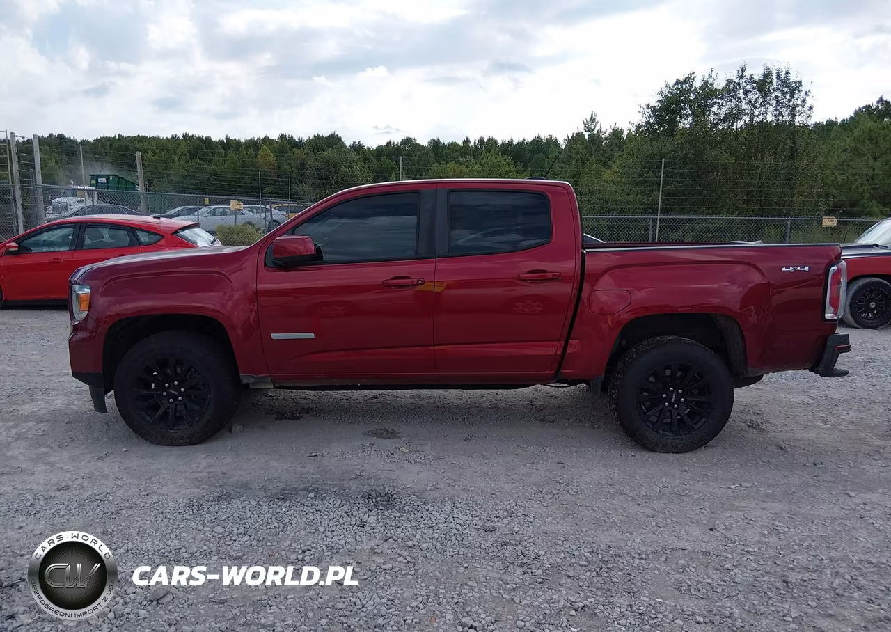 2021 GMC Canyon 4Wd Short Box Elevation VIN:1GTG6CENXM1110752 - 14