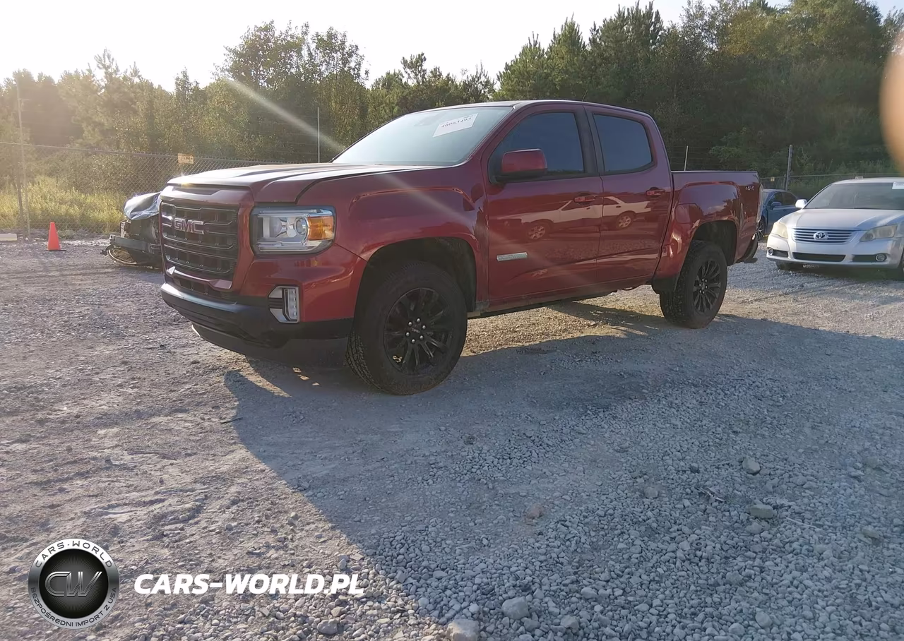 2021 GMC Canyon 4Wd Short Box Elevation VIN:1GTG6CENXM1110752 - 2