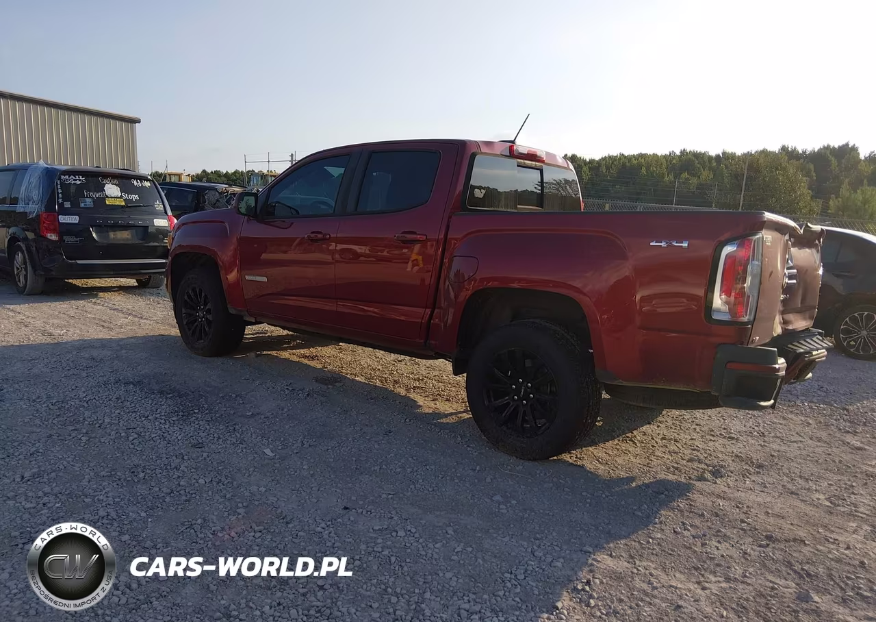 2021 GMC Canyon 4Wd Short Box Elevation VIN:1GTG6CENXM1110752 - 3