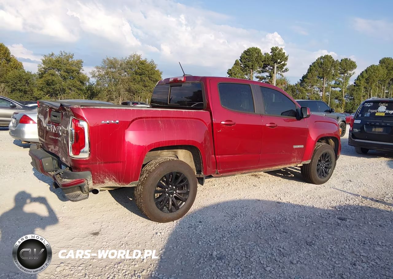 2021 GMC Canyon 4Wd Short Box Elevation VIN:1GTG6CENXM1110752 - 4