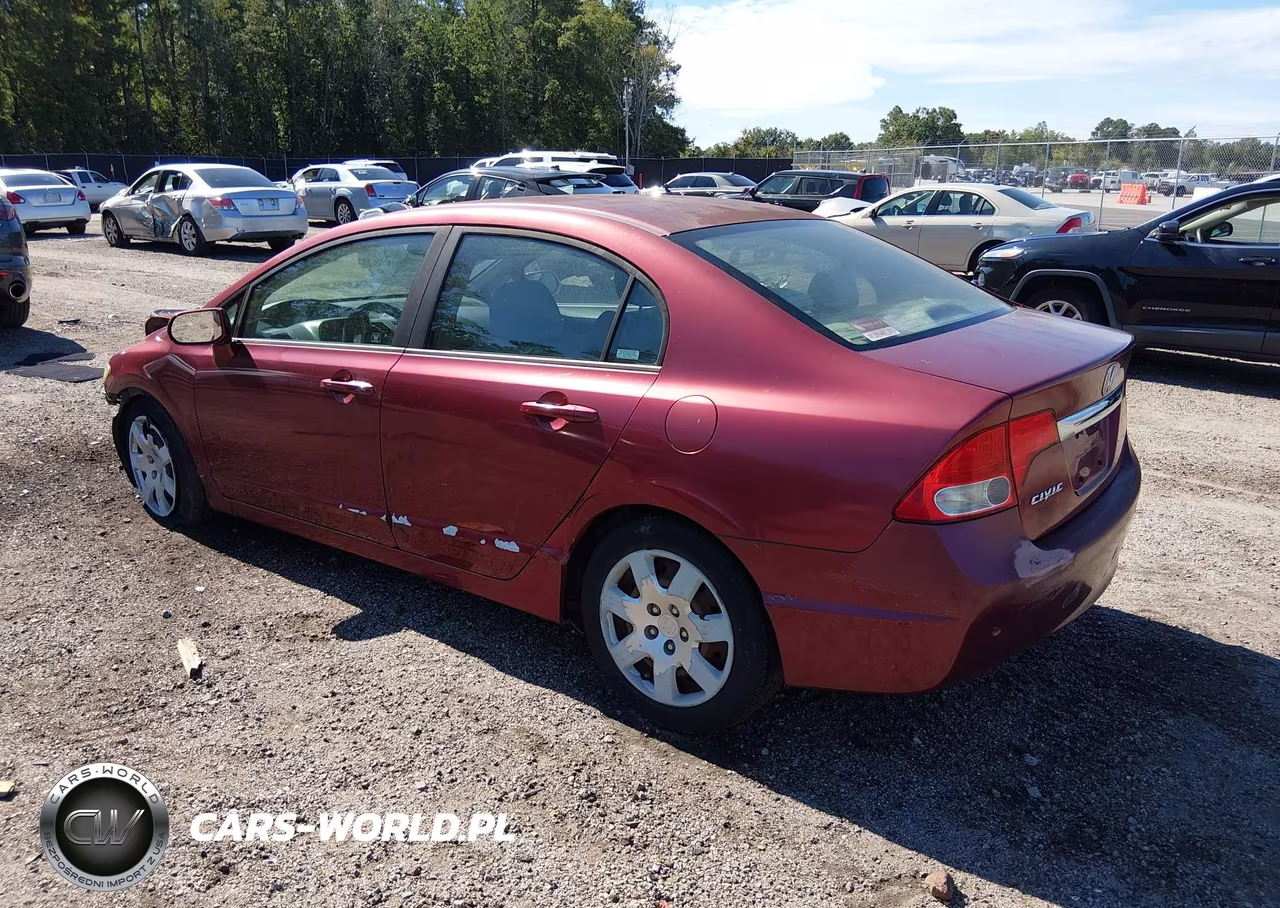 2009 Honda Civic Lx VIN:1HGFA16539L006310 - 3