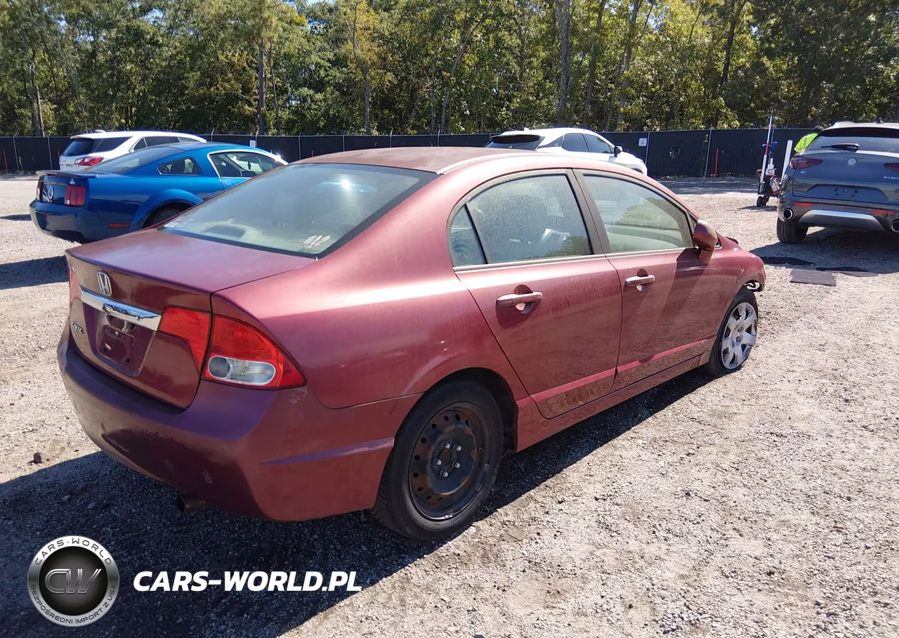 2009 Honda Civic Lx VIN:1HGFA16539L006310 - 4