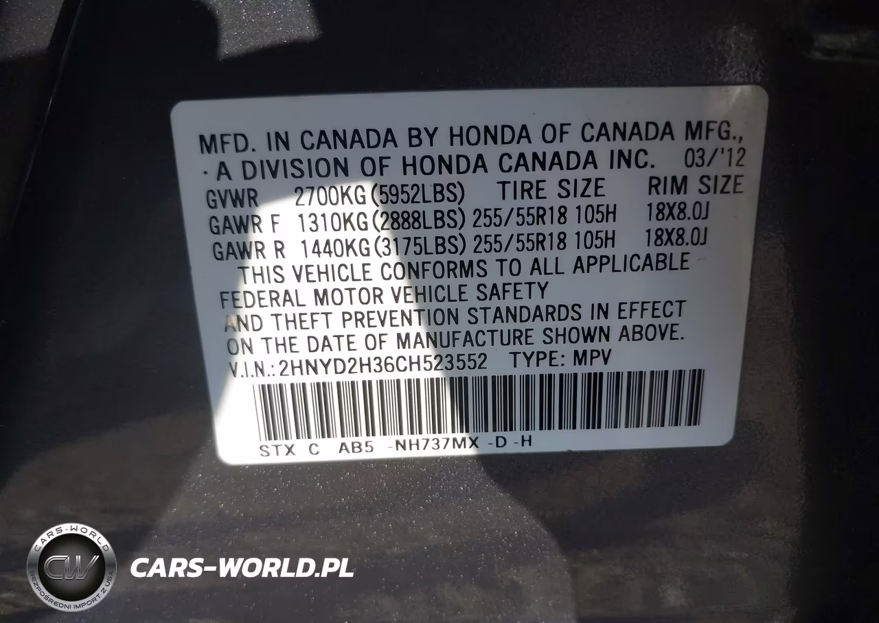 2012 Acura Mdx Technology Package VIN:2HNYD2H36CH523552 - 9