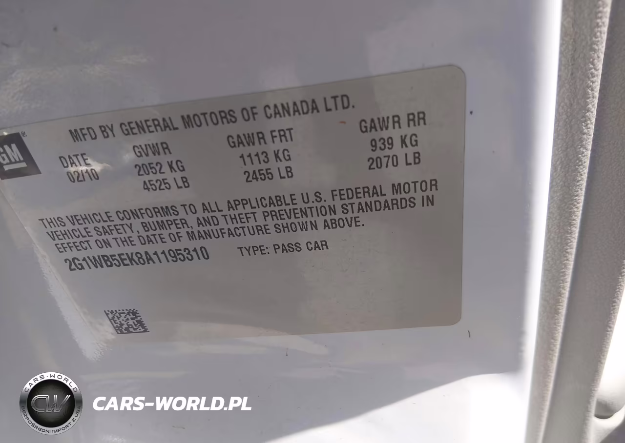 2010 Chevrolet Impala Lt VIN:2G1WB5EK8A1195310 - 9
