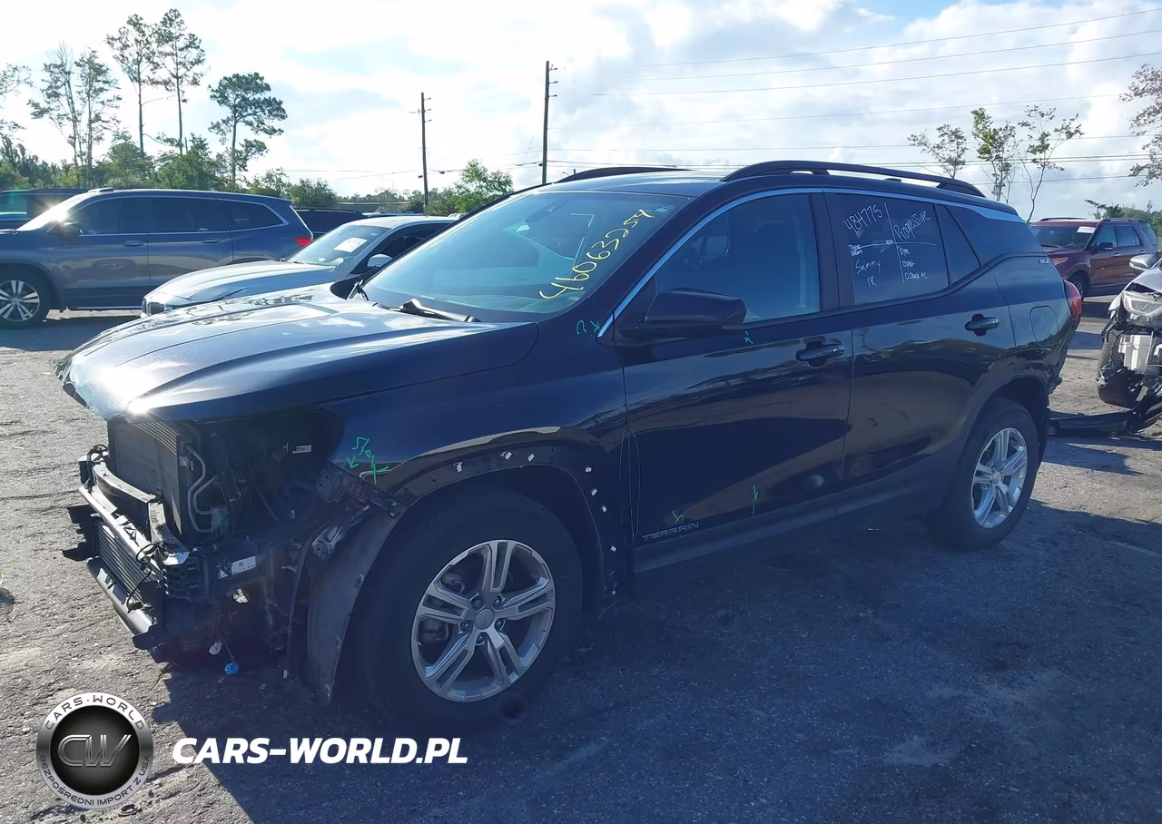 2021 GMC Terrain Fwd Sle VIN:3GKALMEV8ML300518 - 2
