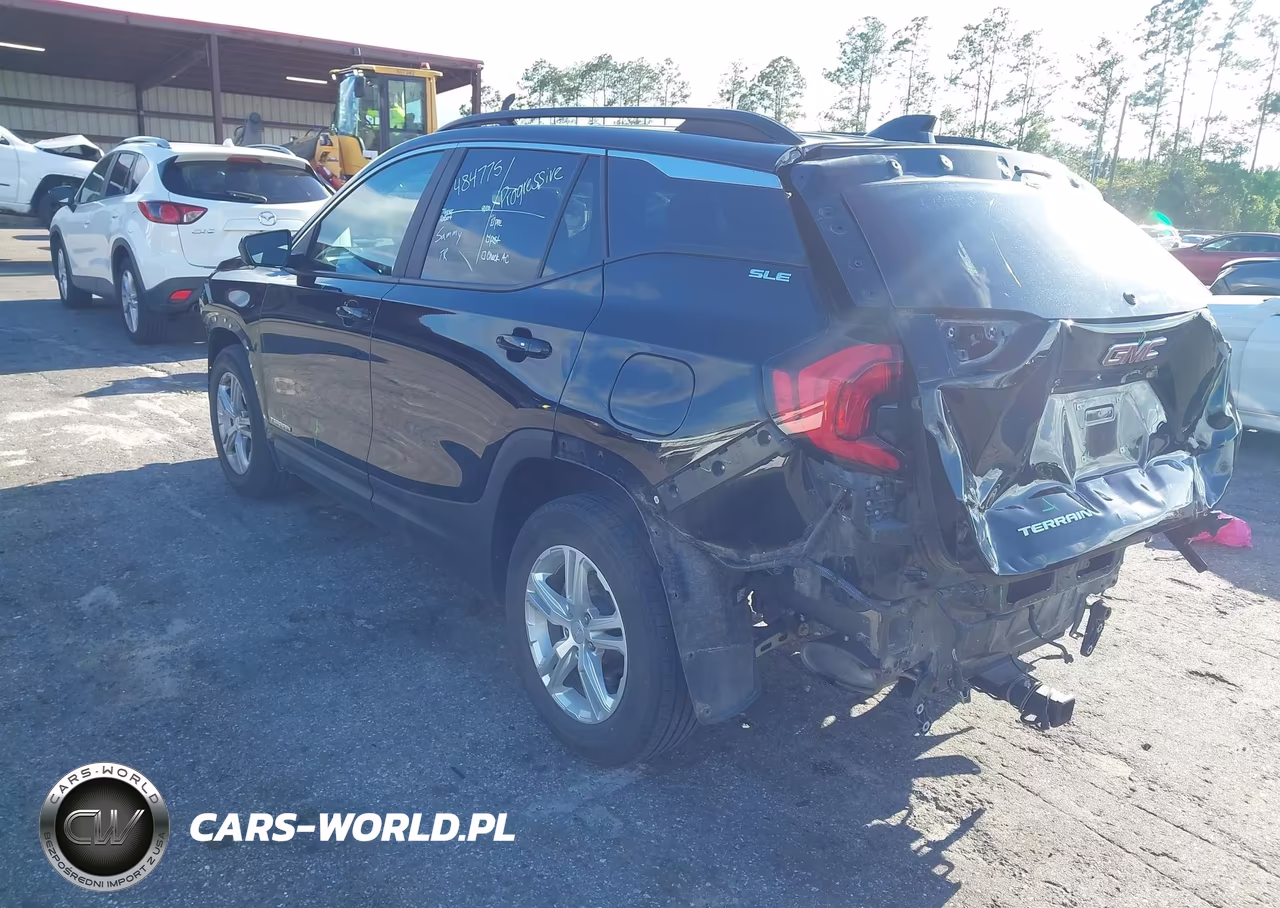 2021 GMC Terrain Fwd Sle VIN:3GKALMEV8ML300518 - 3