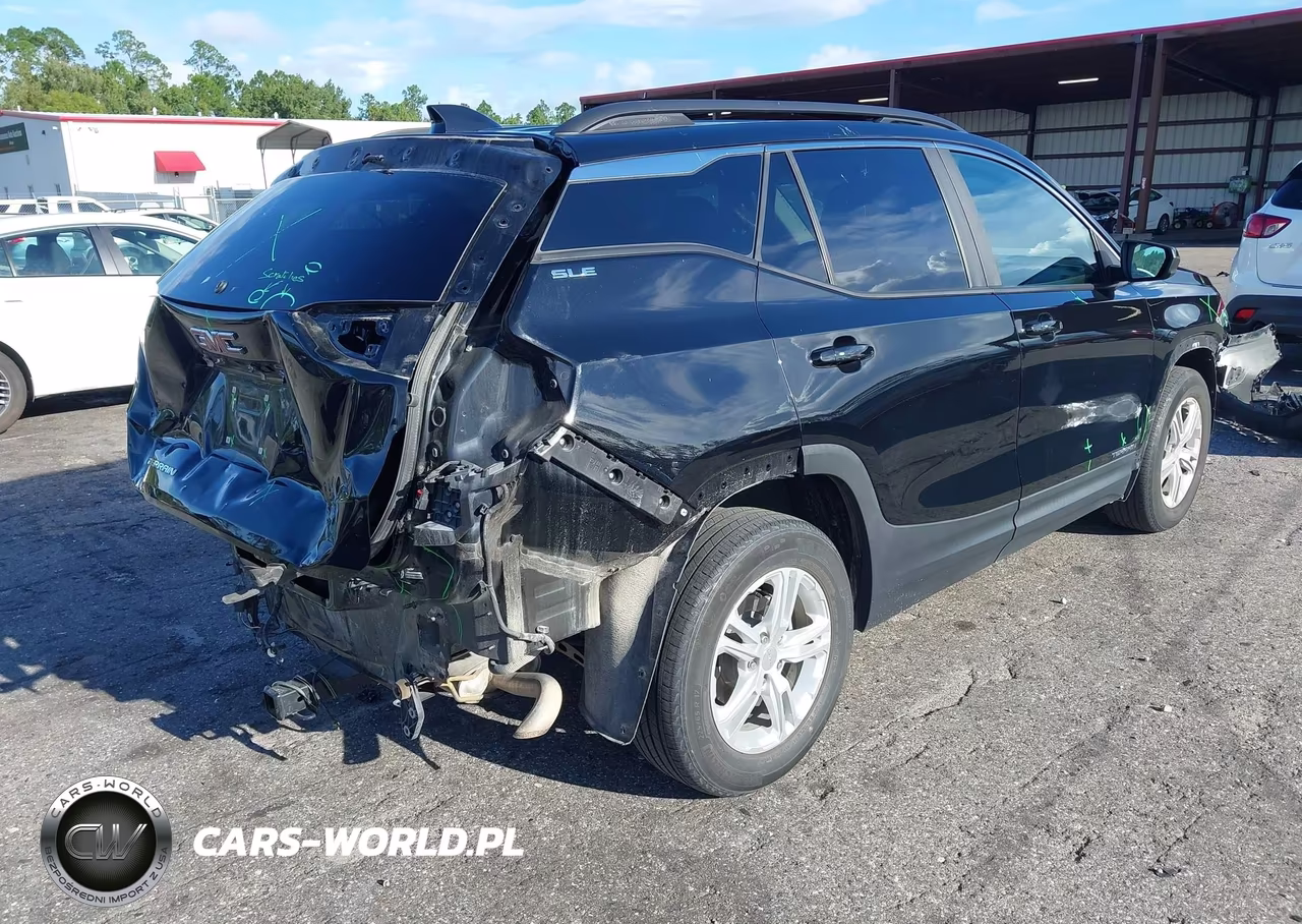 2021 GMC Terrain Fwd Sle VIN:3GKALMEV8ML300518 - 4
