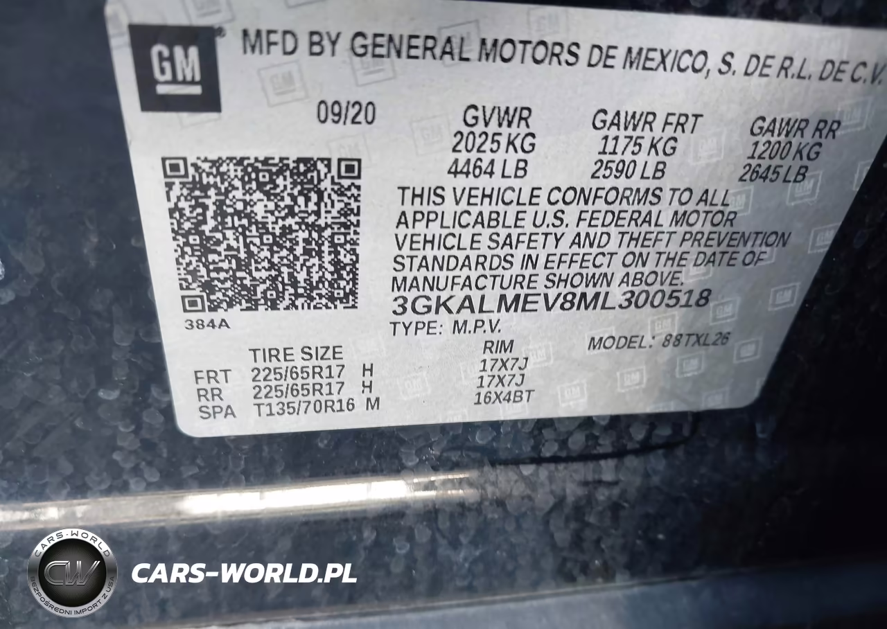 2021 GMC Terrain Fwd Sle VIN:3GKALMEV8ML300518 - 9