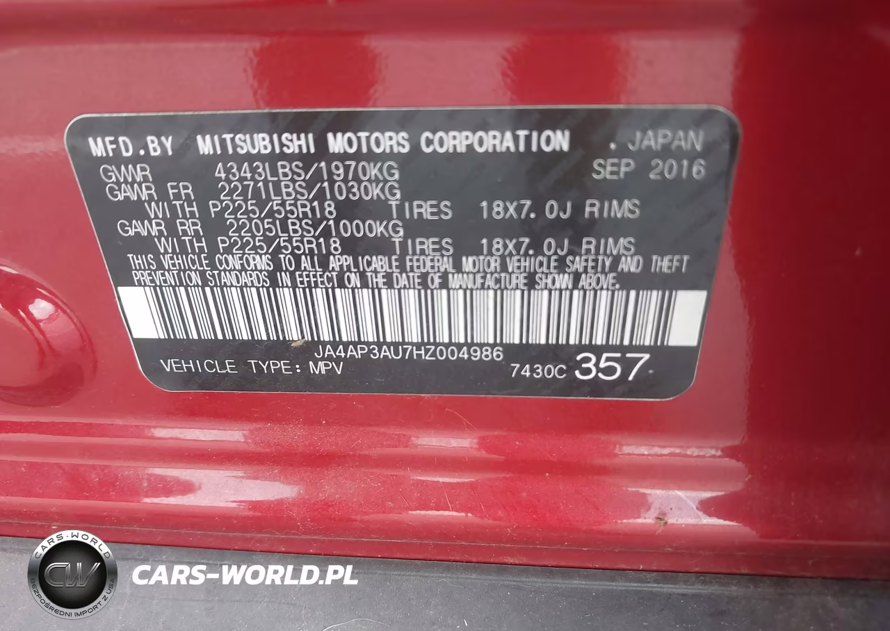 2017 Mitsubishi Outlander Sport 2.0 Le VIN:JA4AP3AU7HZ004986 - 9