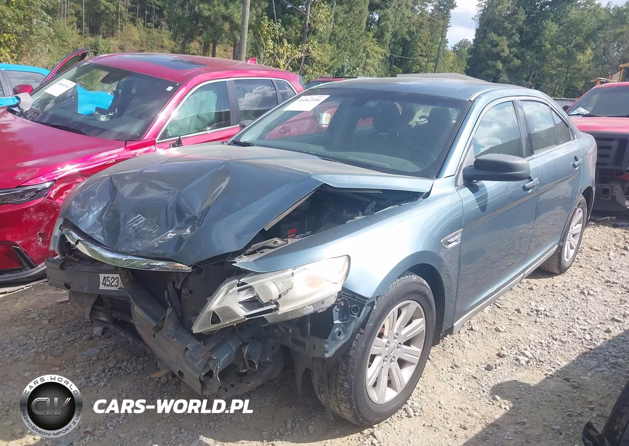 2010 Ford Taurus Se VIN:1FAHP2DW0AG124082 - 2