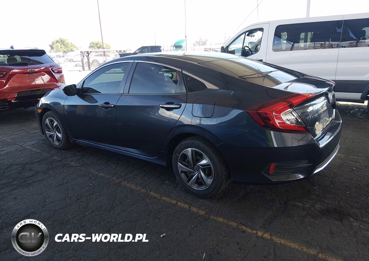 2020 Honda Civic Lx VIN:2HGFC2F68LH587865 - 14