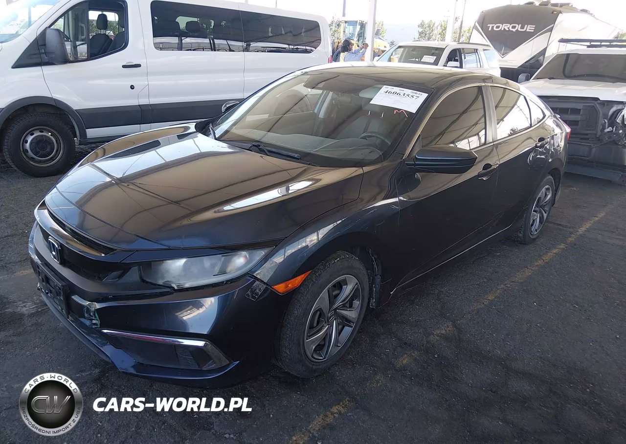 2020 Honda Civic Lx VIN:2HGFC2F68LH587865 - 2