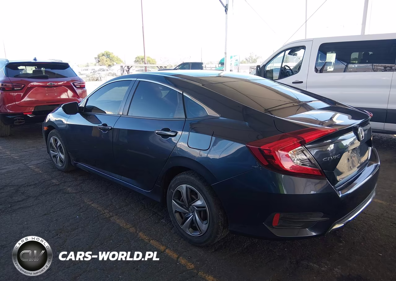 2020 Honda Civic Lx VIN:2HGFC2F68LH587865 - 3