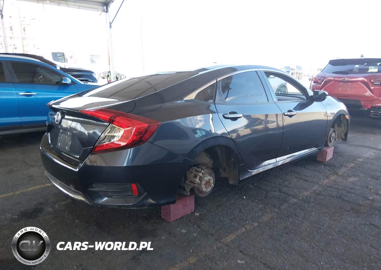 2020 Honda Civic Lx VIN:2HGFC2F68LH587865 - 4