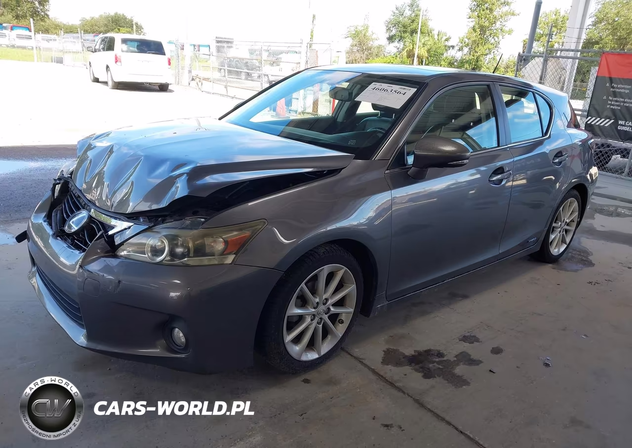 2013 Lexus Ct 200H VIN:JTHKD5BH0D2135470 - 2