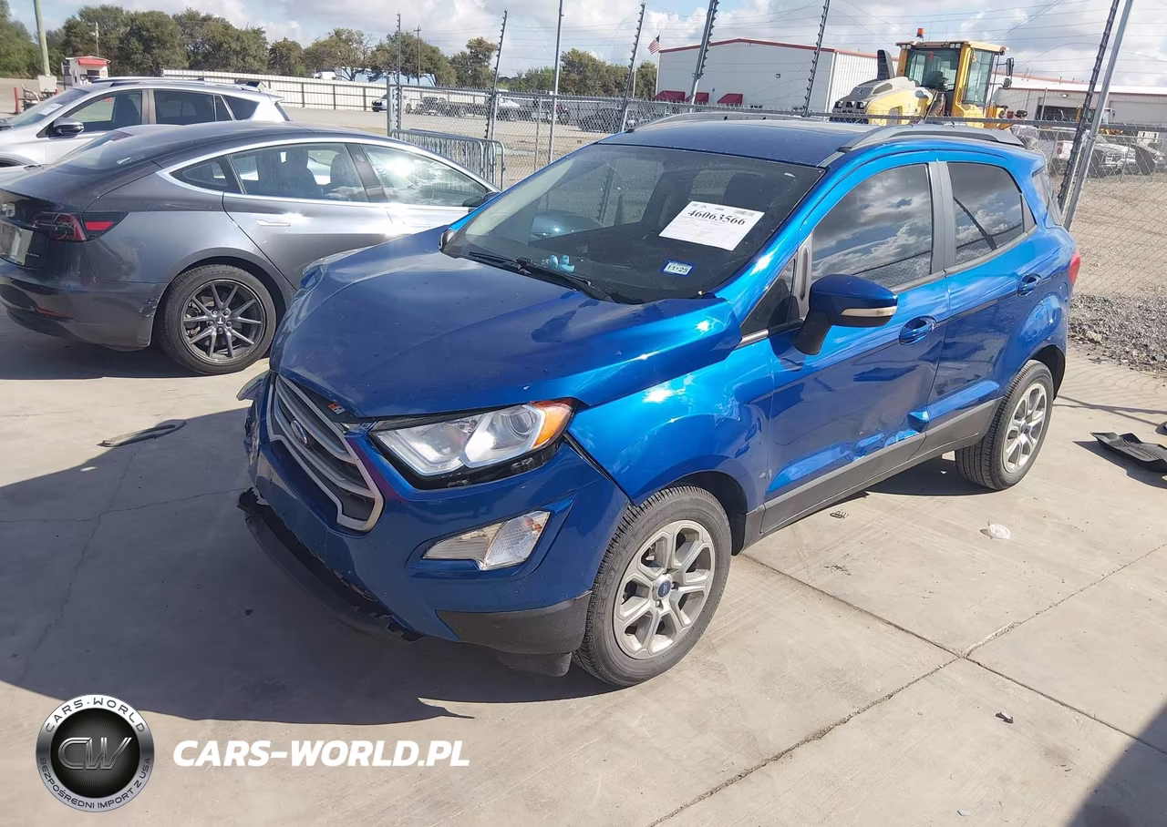 2020 Ford Ecosport Se VIN:MAJ3S2GE3LC361008 - 2