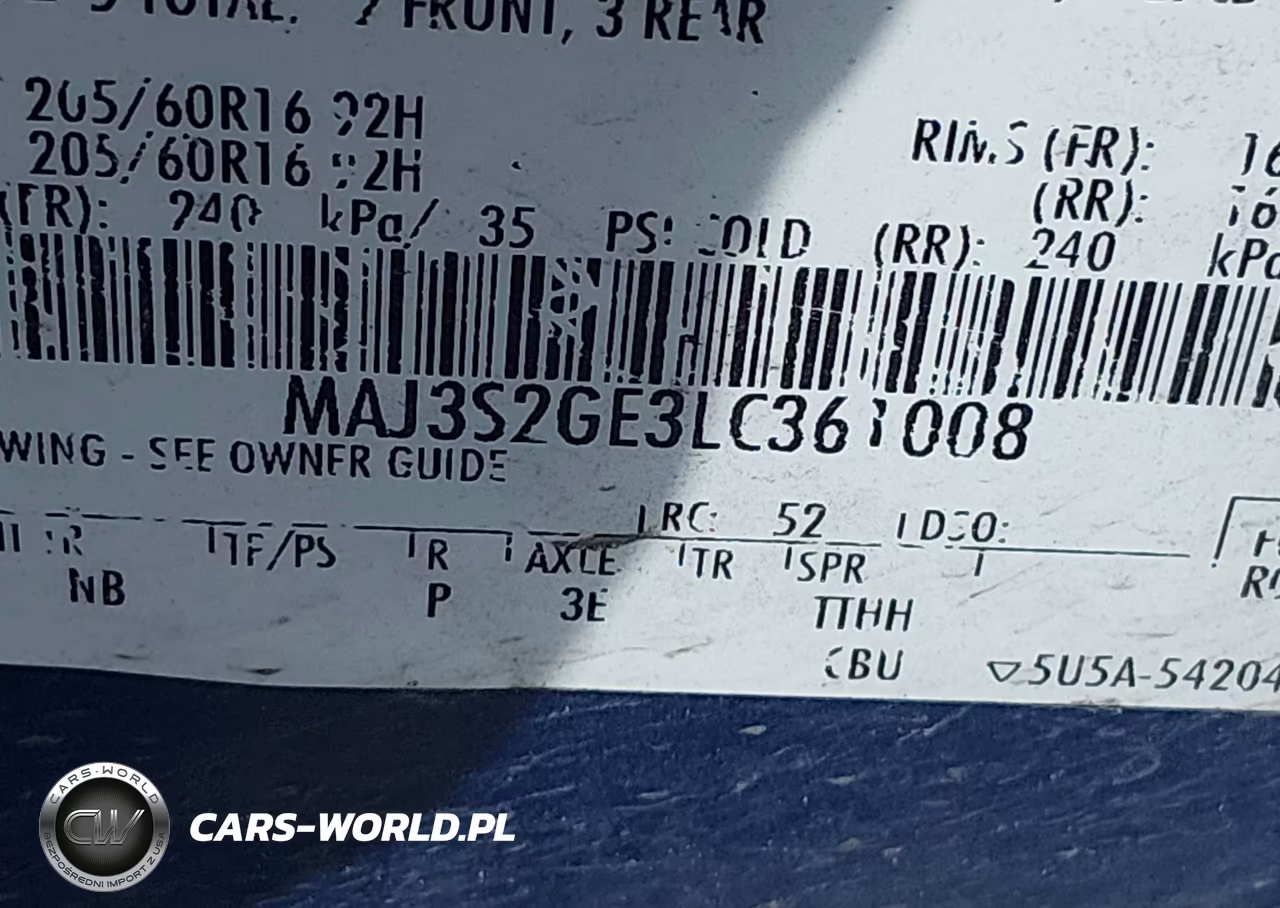 2020 Ford Ecosport Se VIN:MAJ3S2GE3LC361008 - 9