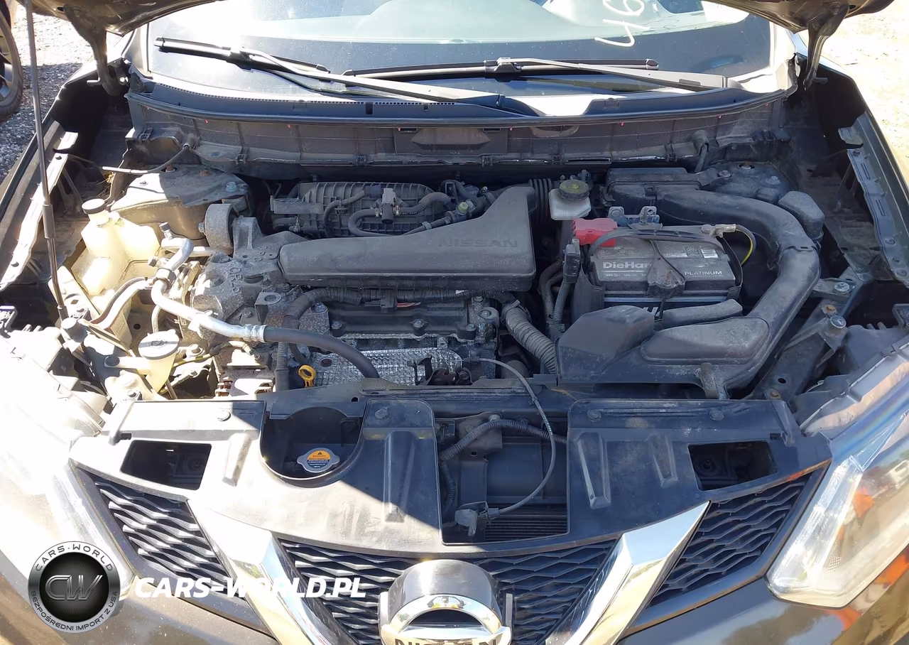 2016 Nissan Rogue Sv VIN:KNMAT2MV7GP733998 - 10