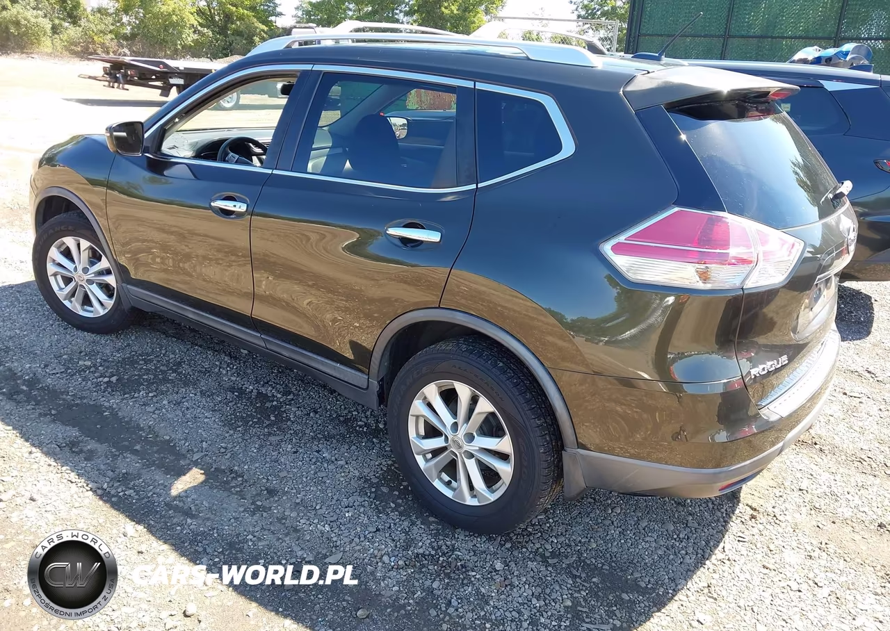 2016 Nissan Rogue Sv VIN:KNMAT2MV7GP733998 - 3