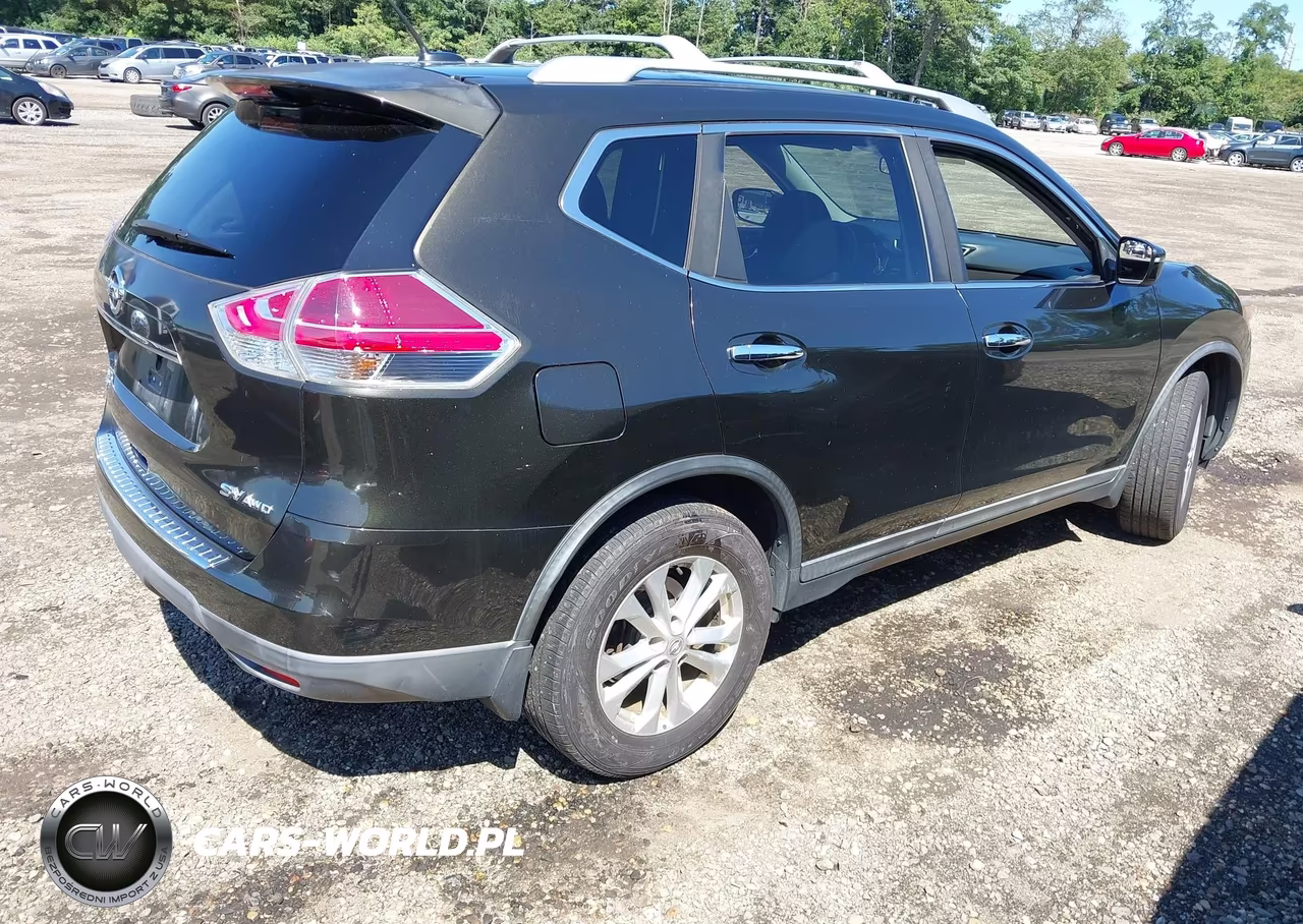 2016 Nissan Rogue Sv VIN:KNMAT2MV7GP733998 - 4