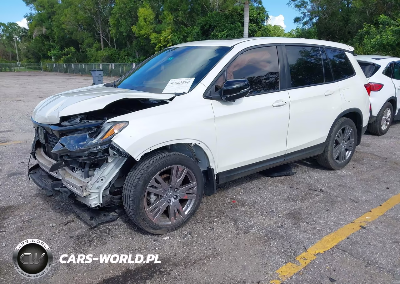 2019 Honda Passport Ex-L VIN:5FNYF7H5XKB006435 - 2