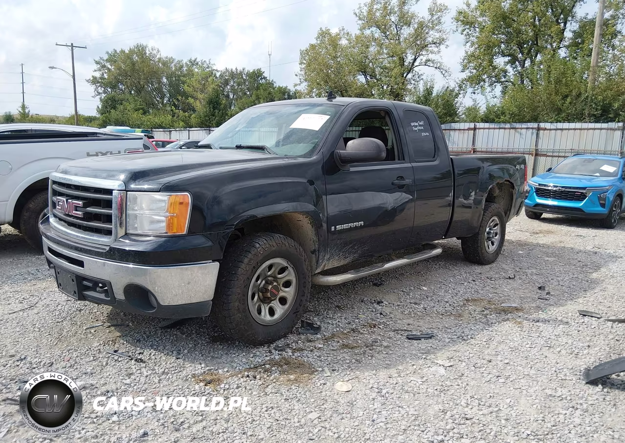 2009 GMC Sierra 1500 Work Truck VIN:1GTEK19C19Z163137 - 2