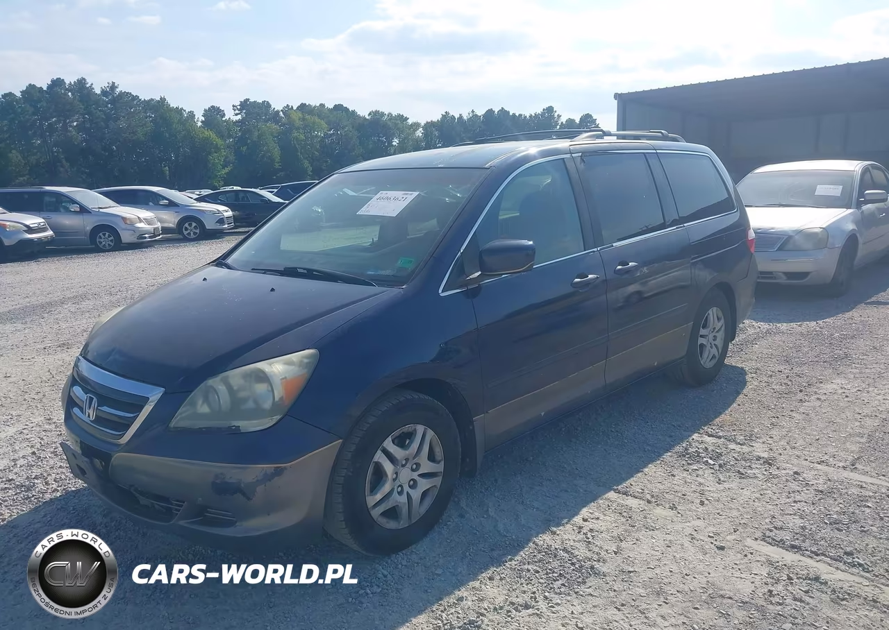 2006 Honda Odyssey Ex VIN:5FNRL38446B090478 - 2