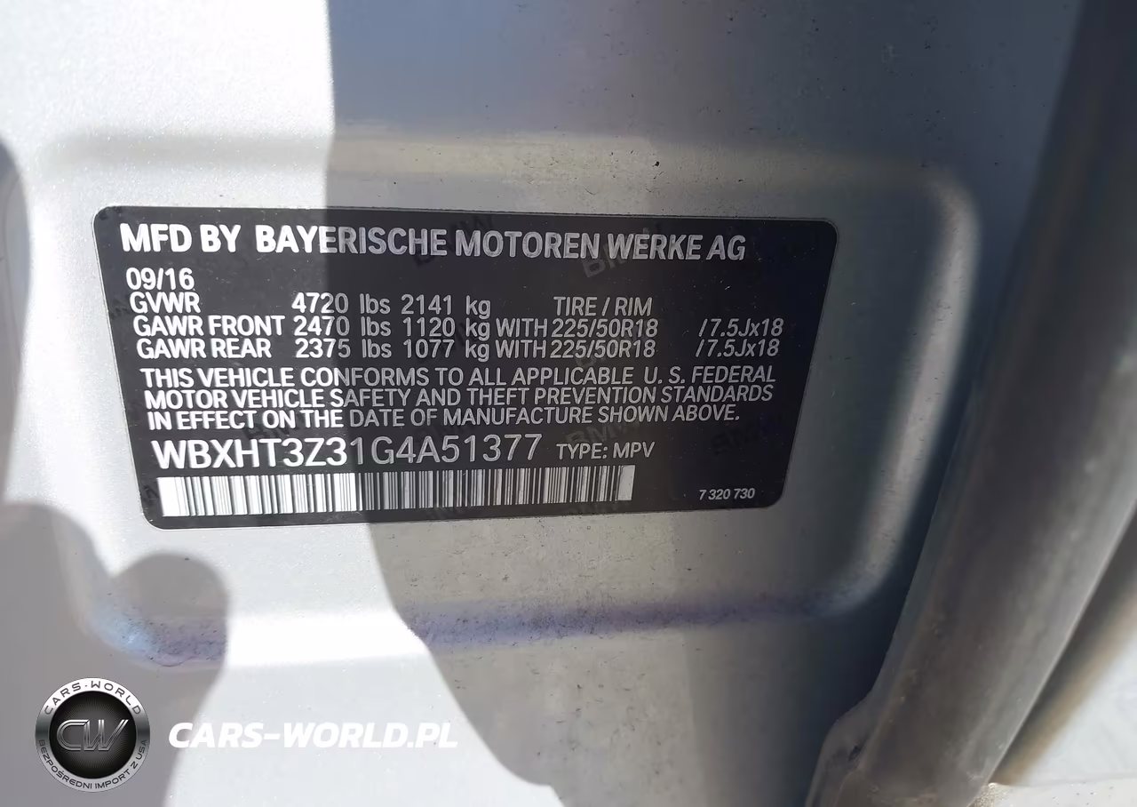 2016 BMW X1 xDrive28I VIN:WBXHT3Z31G4A51377 - 9