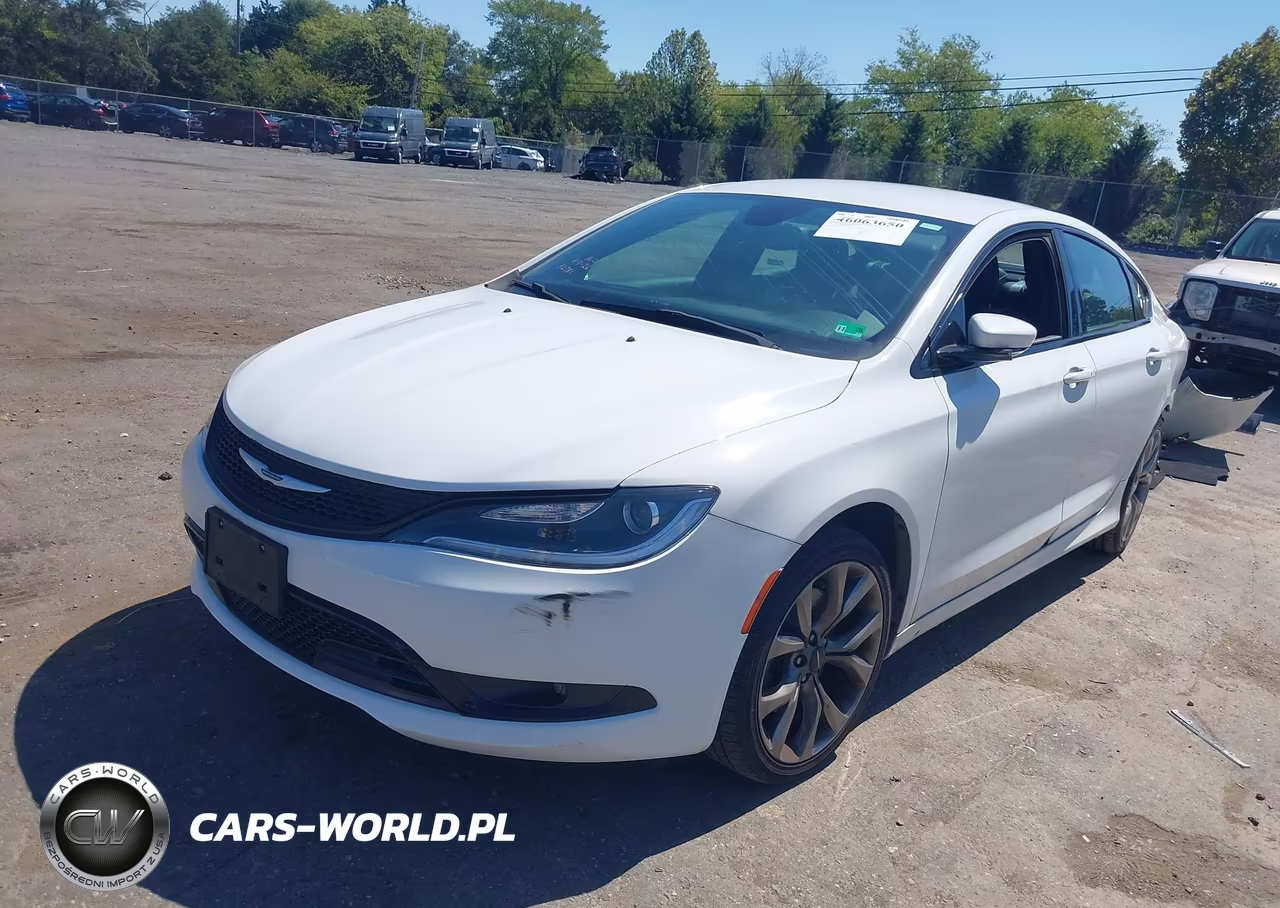 2015 Chrysler 200 S VIN:1C3CCCBBXFN556482 - 2
